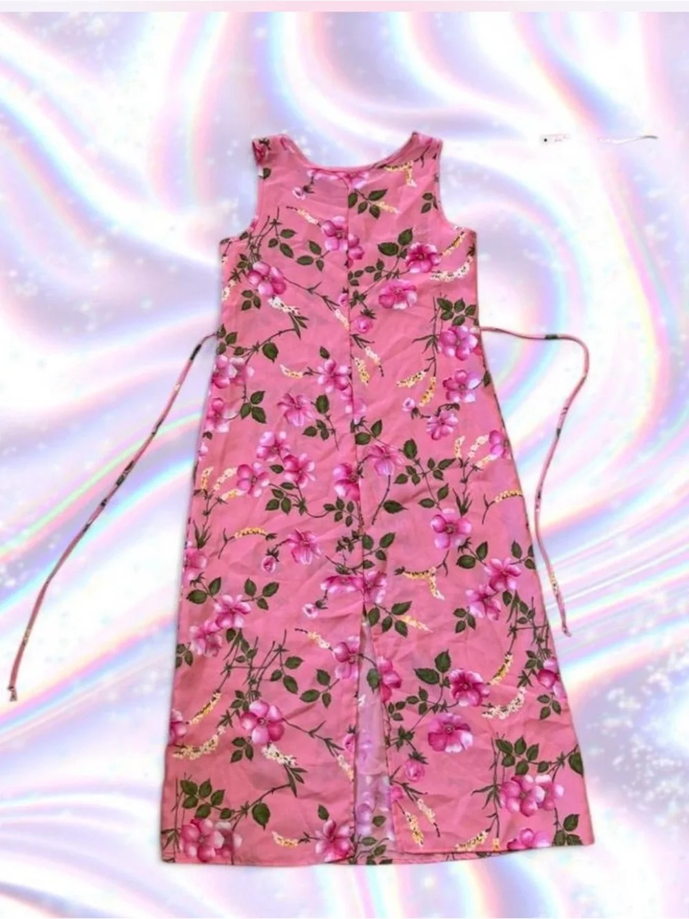 My Michelle Pink Floral Maxi Dress